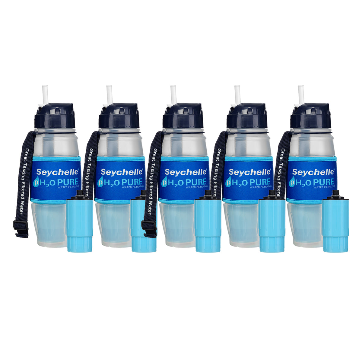 28oz pH2O Flip Top Bottle - 5 Pack