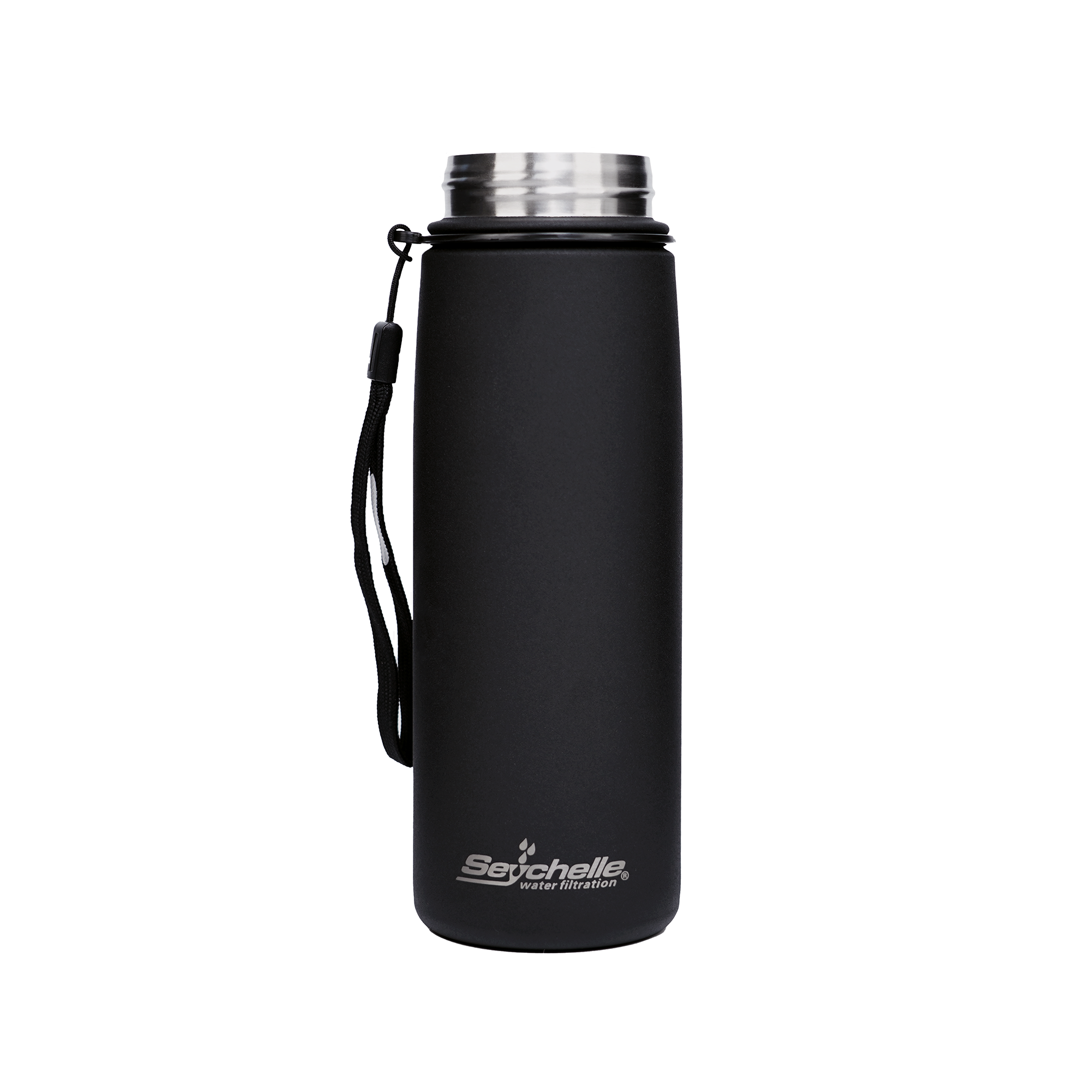 Stainless Steel Travel Bottle with Straw Lid