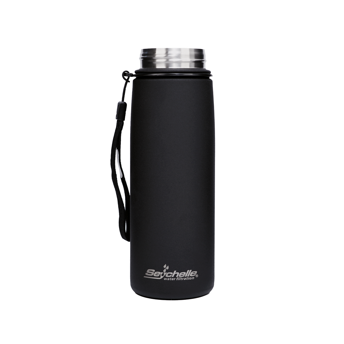 Stainless Steel Travel Bottle with Straw Lid