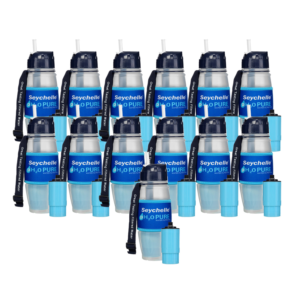 28oz pH2O Flip Top Bottle - 13 Pack