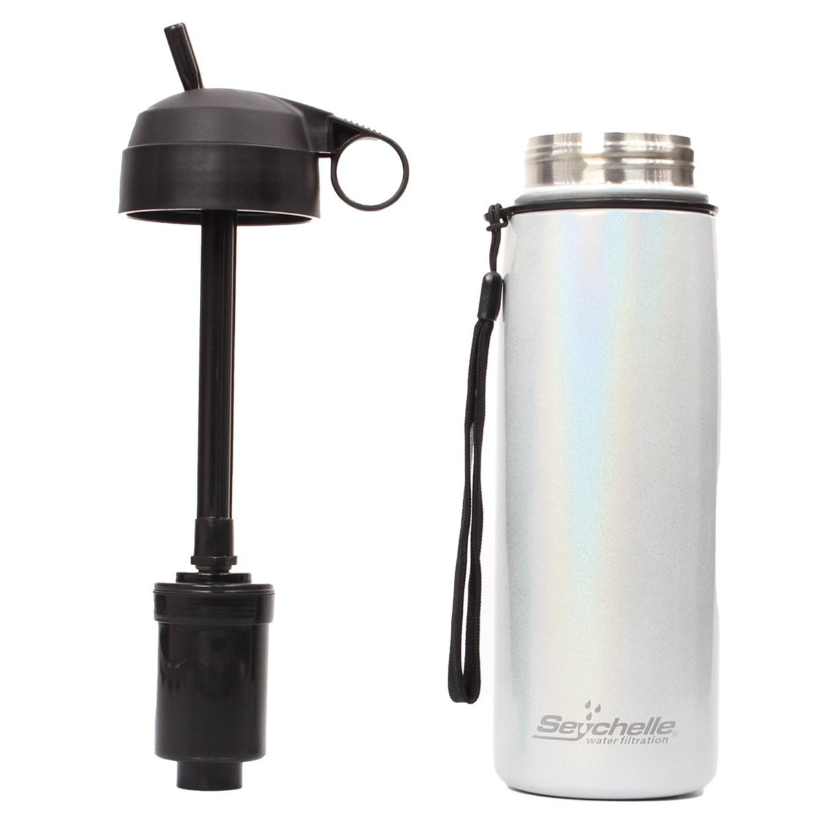 Stainless Steel Water Bottle - Water Bottle: Thermal Structure - Shure USA